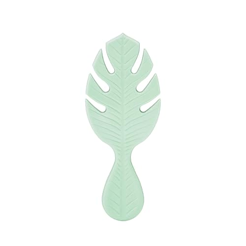 Wet Brush Go Green Mini Detangler, Green - Detangling Travel Hair Brush - Ultra-Soft IntelliFlex Bristles Glide Through Tangles & Gently Loosens Knots While Minimizing Pain, Split Ends & Breakage - Image 2