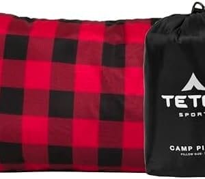 TETON Sports Camp Pillow; Great for Travel, Camping and Backpacking; Washable
