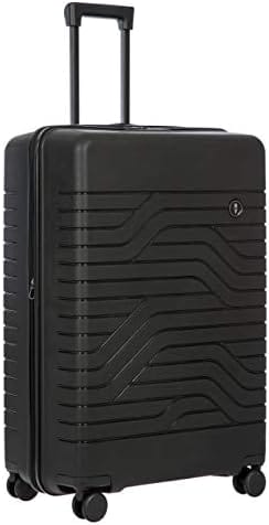 Bric's 30" Expandable Spinner Suitcase - Travel Luggage with TSA-Approved Lock and Hard Shell Exterior - B|Y Ulisse - Black