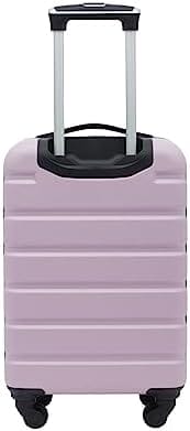 Wrangler Hardside Spinner Carry-On Luggage, Lilac, 22-Inch - Image 6
