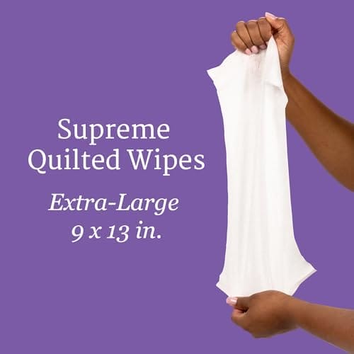 NorthShore Supreme Heavy-Duty Quilted Wipes, X-Large, 9 x 13 in., 50 ct, 3-Pack - Image 6