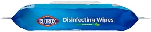 Clorox Disinfecting Wipes, Bleach Free, Household Essentials, Fresh Scent, Moisture Seal Lid, 75 Cleaning Wipes, Pack of 3 (New Packaging) - Image 13