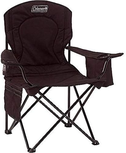 Coleman Portable Quad Camp Chair with 4-Can Cooler, Cushioned Seat & Back with Side Pockets & Cup Holder, Carry Bag Included - Image 7