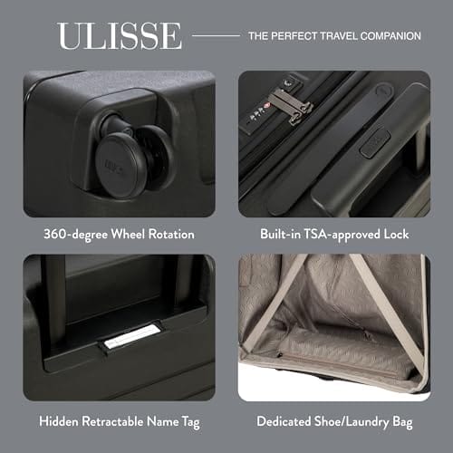 Bric's 30" Expandable Spinner Suitcase - Travel Luggage with TSA-Approved Lock and Hard Shell Exterior - B|Y Ulisse - Black - Image 4