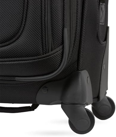 SwissGear Sion Softside Expandable Luggage, Black, Checked-Large 29-Inch - Image 8