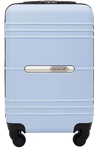 Travelers Club Richmond Spinner Luggage, Blue, Carry-On 22-Inch