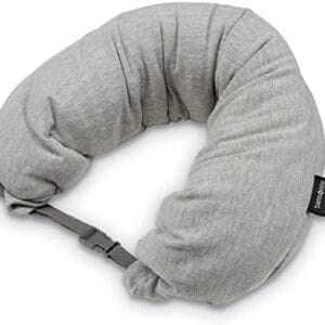Samsonite Microbead 3-in-1 Neck Travel Pillow, Frost Grey, One Size