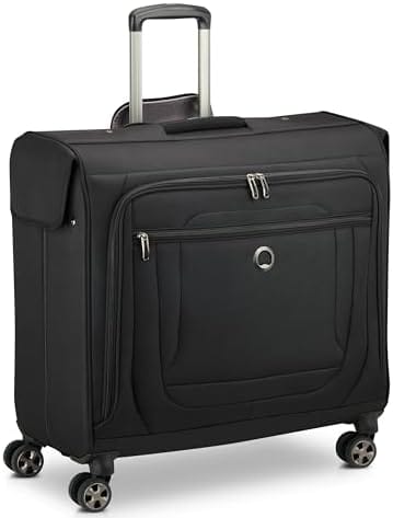 DELSEY PARIS Helium DLX Garment Bag with Spinner Wheels, Black - Image 2
