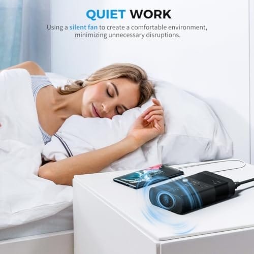 500W Pure Sine Wave Voltage Converter US to Europe, AI 220V to 110V Converter 50Hz to 60Hz Transformer for European Travel, Power Converter Adapter Combo USB-C for CPAP Hair Straightener Laptop Phone - Image 8