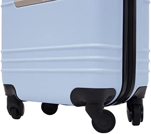 Travelers Club Richmond Spinner Luggage, Blue, Carry-On 22-Inch - Image 6