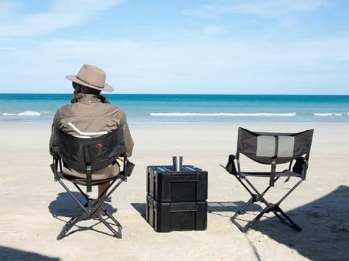 Front Runner Expander Camping Chair (Black Portable Outdoor Folding Chair). - Image 8