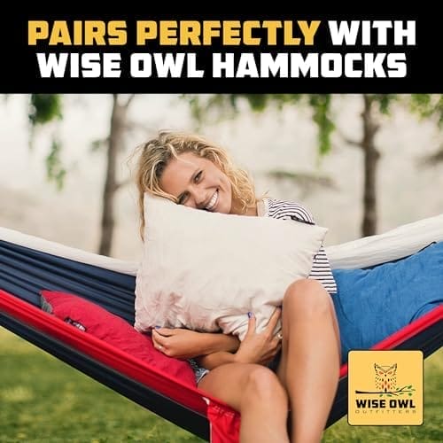 Wise Owl Outfitters Camping Pillow - Camping Essentials and Travel Pillow for Airplanes, Camping, and Travel - Memory Foam Washable Pillow - Small/Medium - Image 7