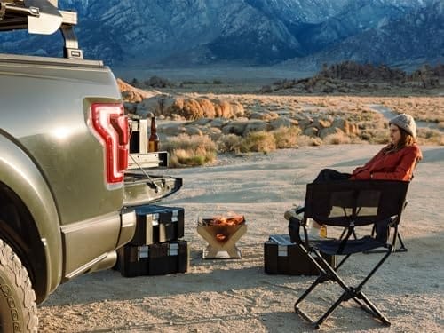 Front Runner Expander Camping Chair (Black Portable Outdoor Folding Chair). - Image 7