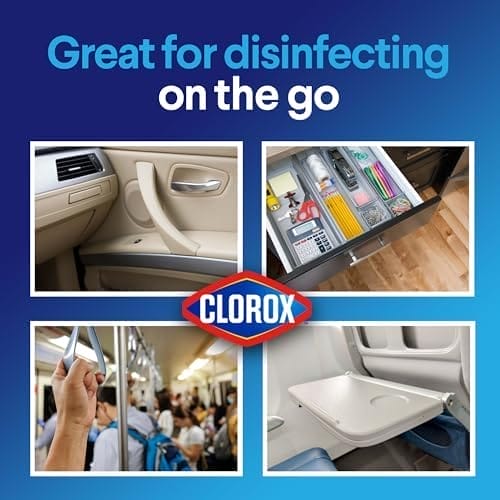 Clorox Disinfecting Wipes, Bleach Free, Household Essentials, Fresh Scent, Moisture Seal Lid, 75 Cleaning Wipes, Pack of 3 (New Packaging) - Image 7