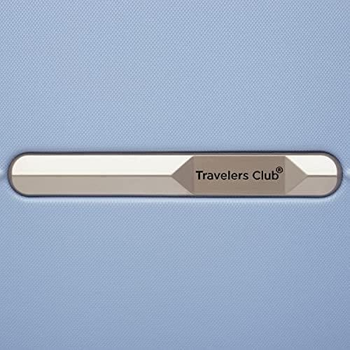 Travelers Club Richmond Spinner Luggage, Blue, Carry-On 22-Inch - Image 9