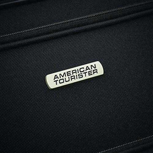 American Tourister Fieldbrook XLT Softside Upright Luggage, Black, 4-Piece Set (BB/DF/21/25) - Image 5
