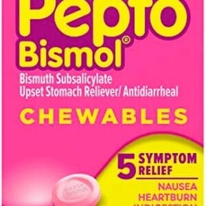 Pepto Bismol Pepto-Bismol Chewable Tablets, 30 ct,