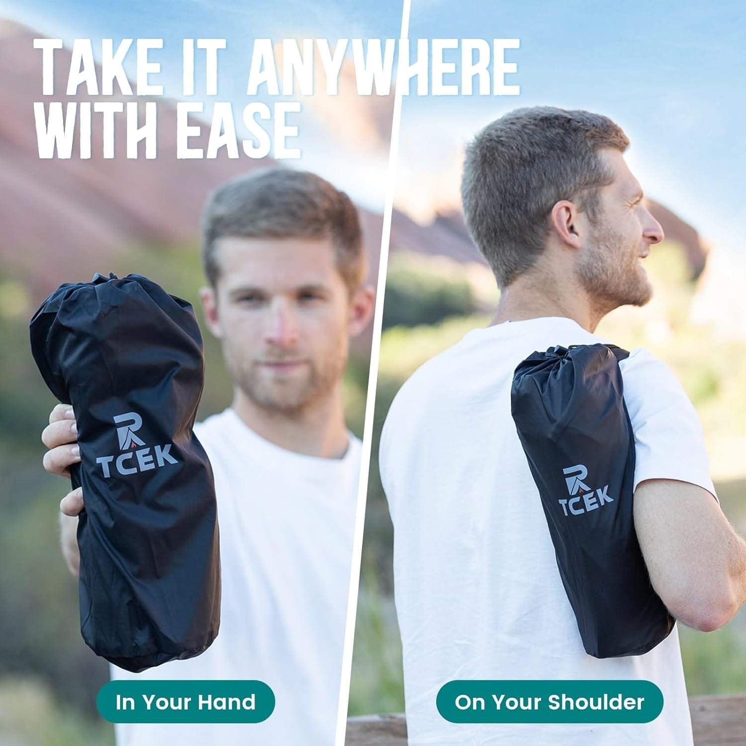 Swivel Portable Chair - Small Compact Collapsible Folding Chairs for Adults, Setup in 8 Seconds, Lightweight Outdoor Backpack Chair for Camping, Travel, Hiking, Beach, Support 300 LBS - Image 6