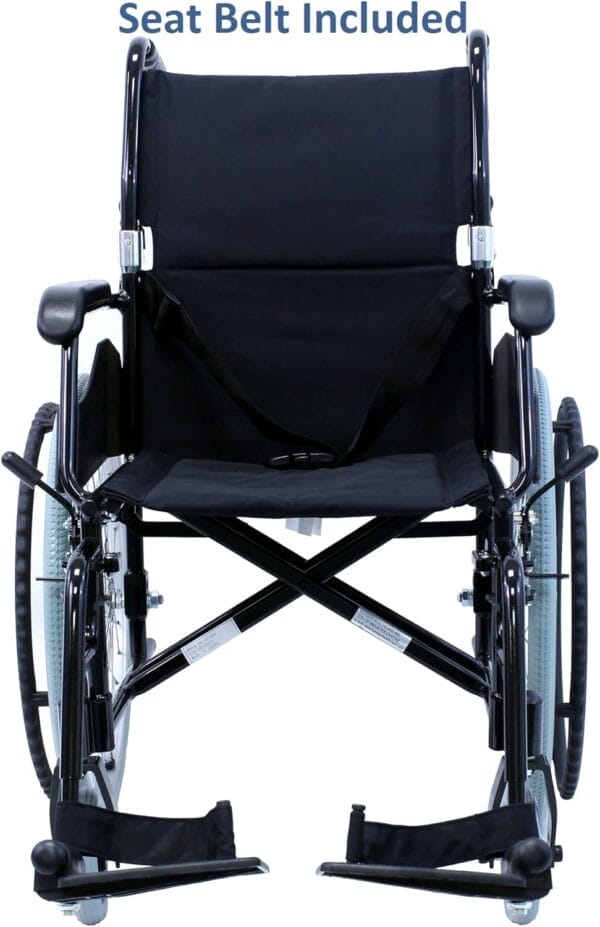 Karman 24 pounds LT-980 Ultra Lightweight Wheelchair Black - Image 4