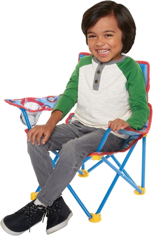 Paw Patrol Kids Camping Chair, Camp Fold N Go Chair with Carry Bag - Image 3