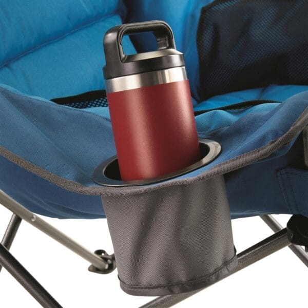 Guide Gear Oversized Extra Large Padded Camping Chair, Portable, Folding, Large Camp Lounge Beach Chairs for Outdoor, Adults, Men and Women, Heavy-Duty 400 Pound Capacity, with Cup Holder - Image 6