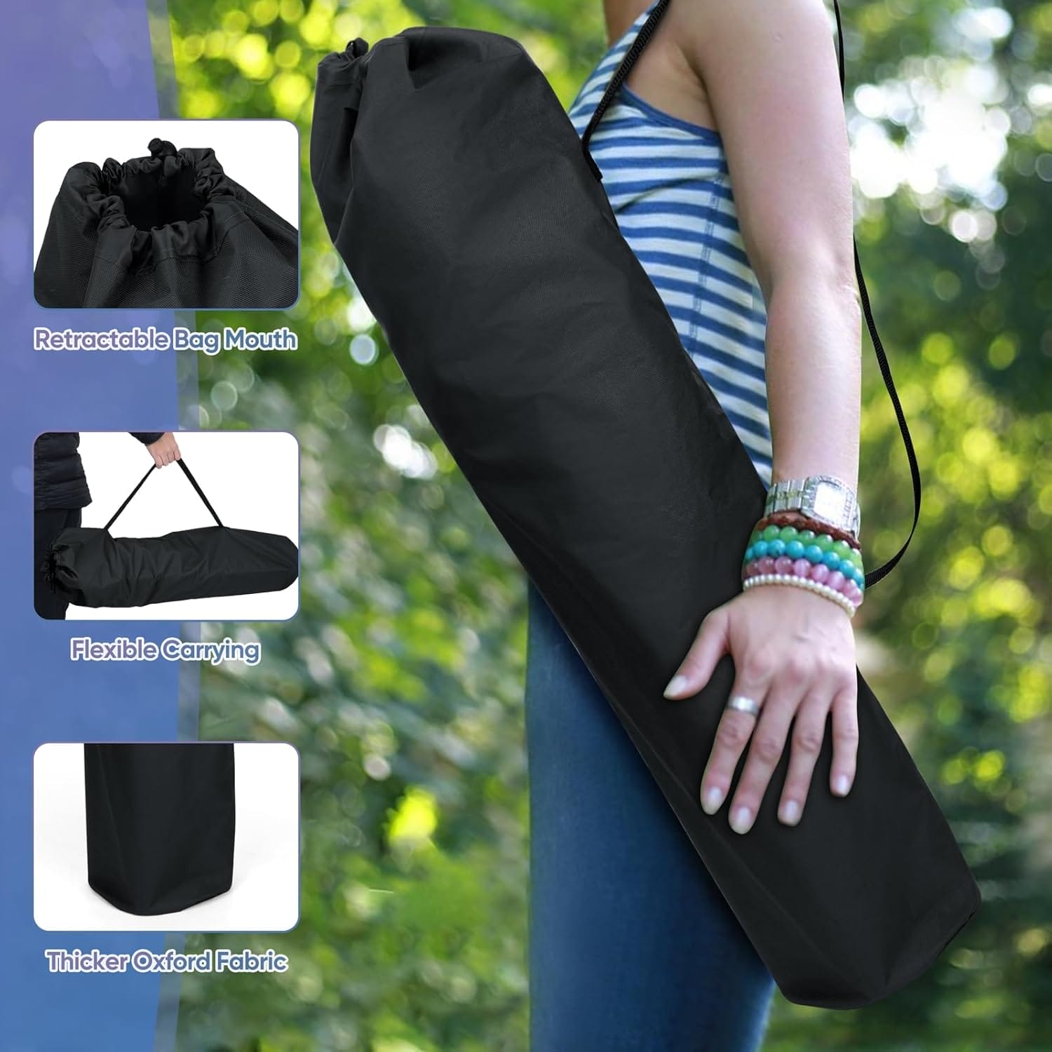 HaSteeL Camping Chair for Adults, Compact Folding Portable Chairs Set with Side Pockets for Outdoors Fishing, Hiking, Backpacking, Picnic, Beach, Travel, Supports to 250lbs, & Storage Bags (Black) - Image 6