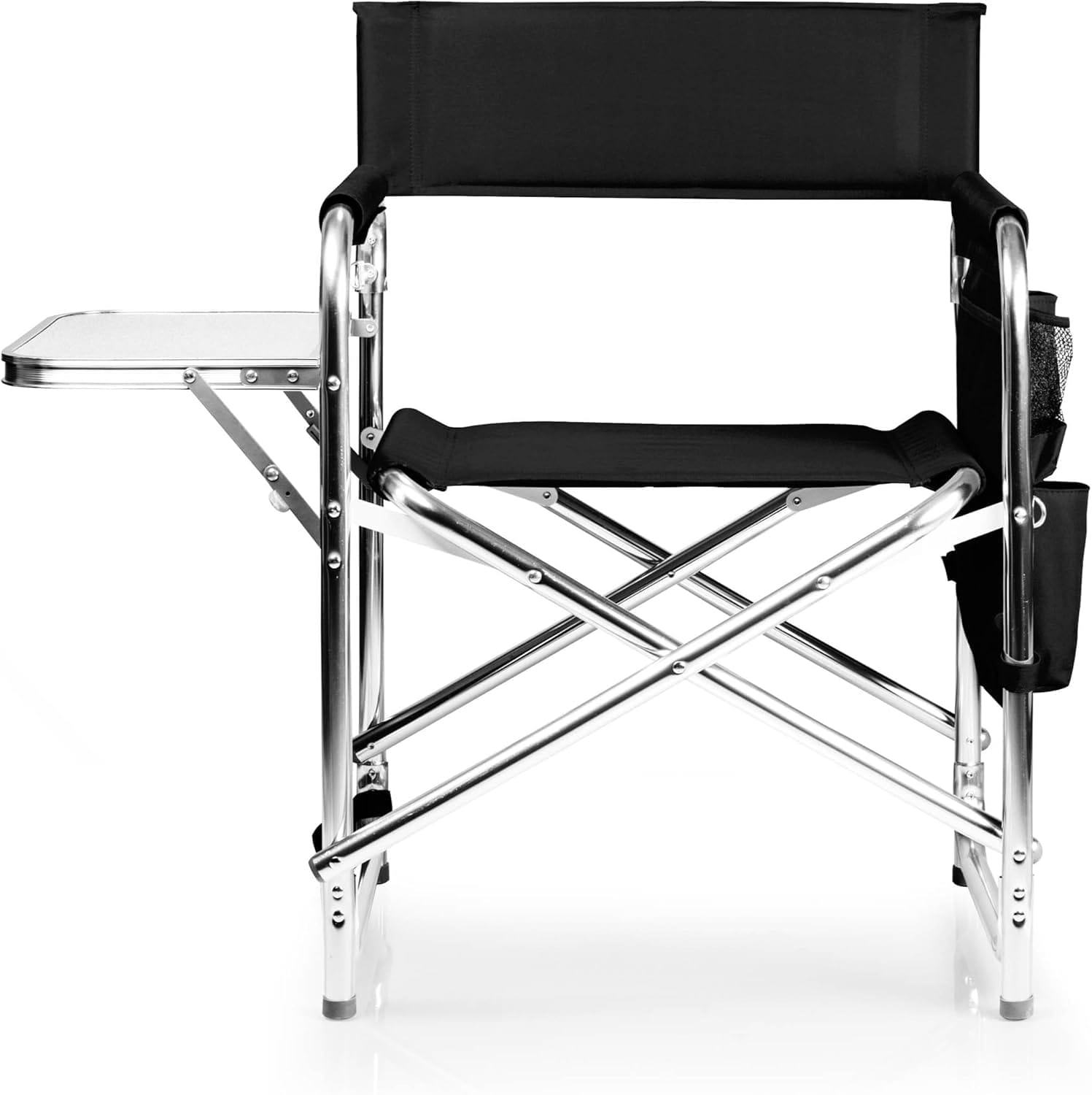 ONIVA - a Picnic Time brand - Sports Chair with Side Table, Beach Chair, Camp Chair for Adults, (Black) - Image 8