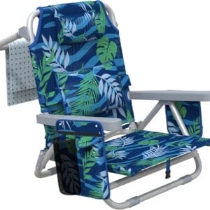 ZENPETIO Beach Chair, Camping Chair for Adults, Beach Backpack Chair for Pool, Beach, Camping, Outdoors