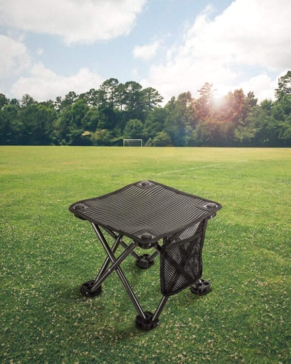 KingCamp Camping Stool Small Protable Folding Stool Mini Lightweight Backpacking Slacker Chair for Outdoor Camping Hiking Fishing Traveling Picnic - Image 2
