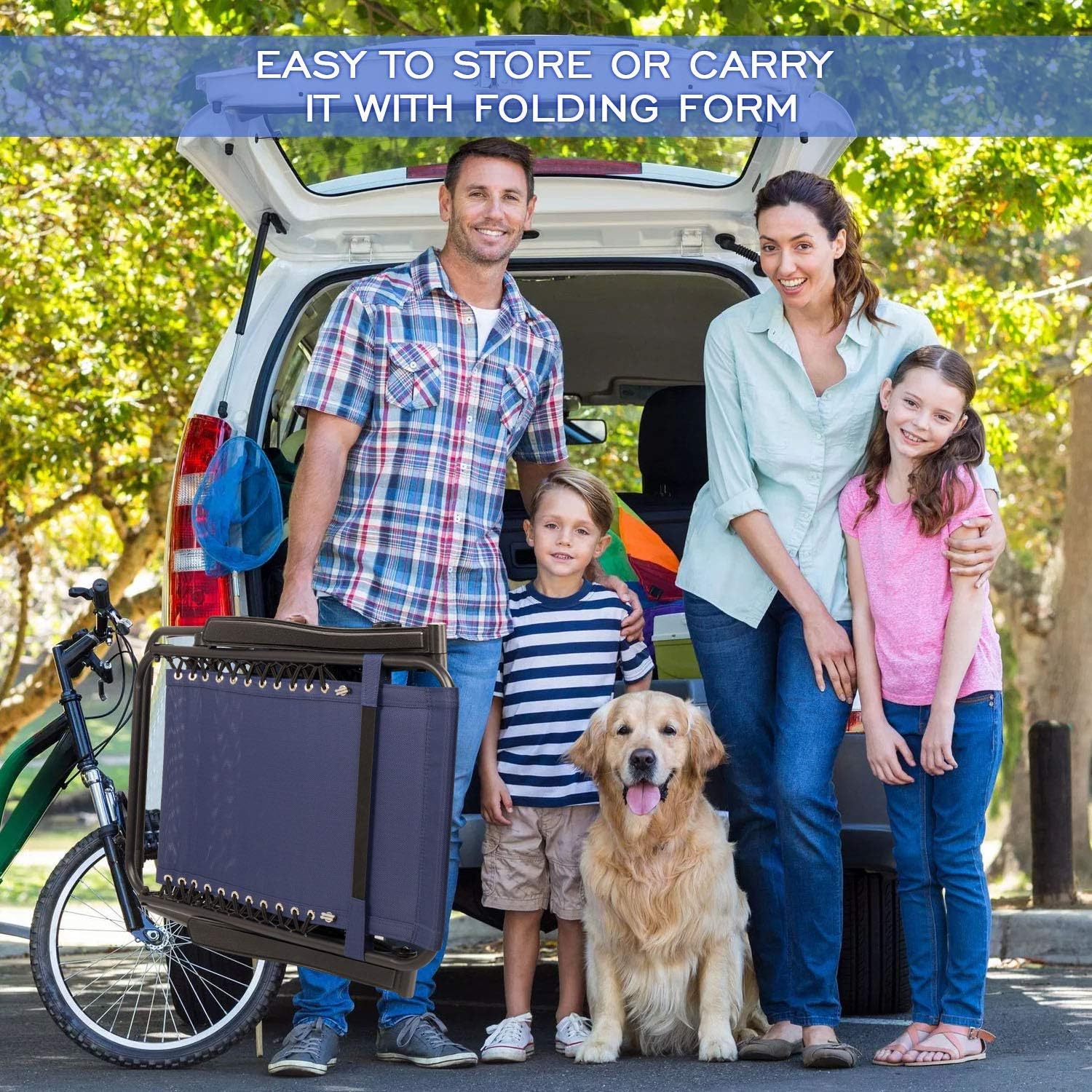 Homall Zero Gravity Chair Patio Folding Lawn Outdoor Lounge Gravity Camp Reclining Lounge Chair with Cup Holder Pillows for Poolside Backyard and Beach Set of 2 (Blue) - Image 4