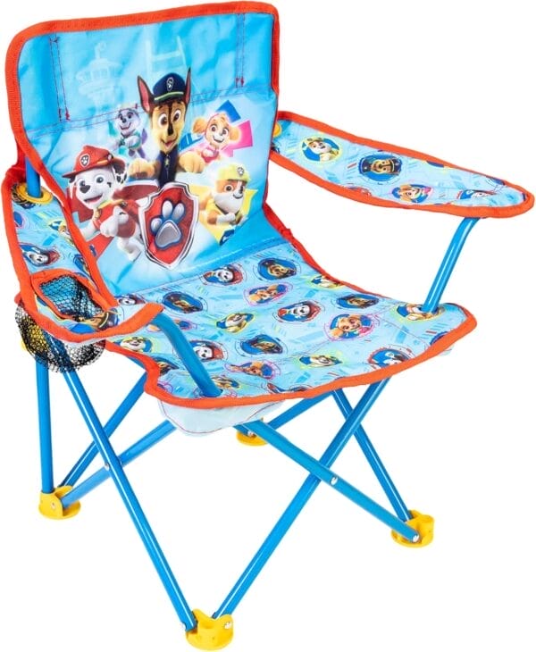 Paw Patrol Kids Camping Chair, Camp Fold N Go Chair with Carry Bag - Image 5