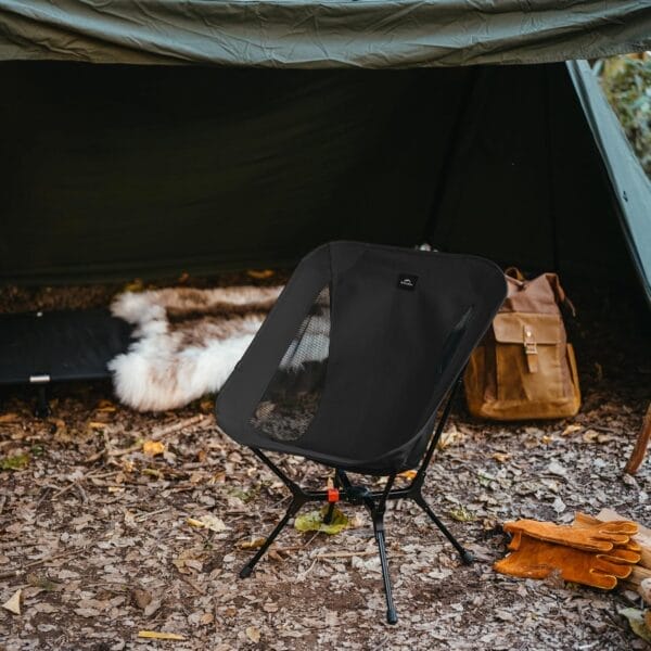 Naturehike Snap Camping Chair, Portable Backpacking Chair with Storage Bag, Lightweight & Compact Folding Camp Chair - Image 2