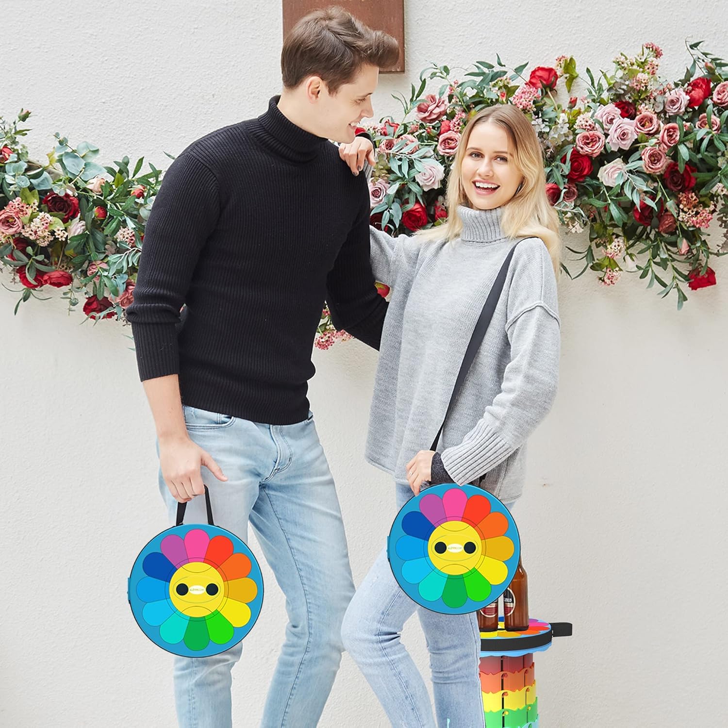 ALEVMOOM Upgraded Portable Collapsible Folding Stool with Cushion Retractable Telescoping Stool for Adults Sturdy Capacity 440lbs Camping Stool for Outdoor Hiking Garden BBQ with Bag - Image 7