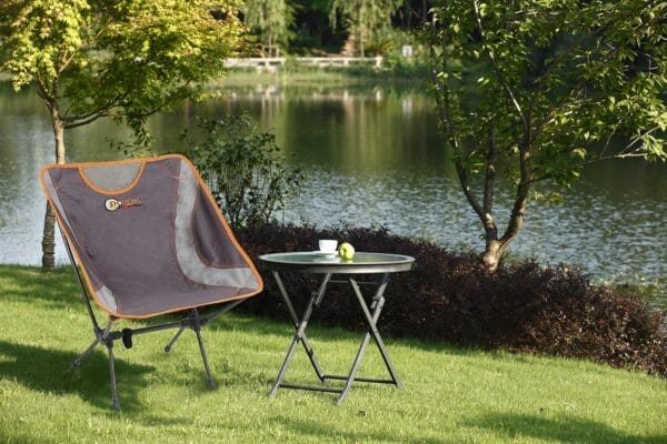 PORTAL Lightweight Portable Backpacking Chair, Small Folding Compact Camping Chairs for Adults, Outdoor Lounge Chairs with Carry Bag for Travel Hiking Beach Picnic Lawn, Supports 225lbs - Image 2