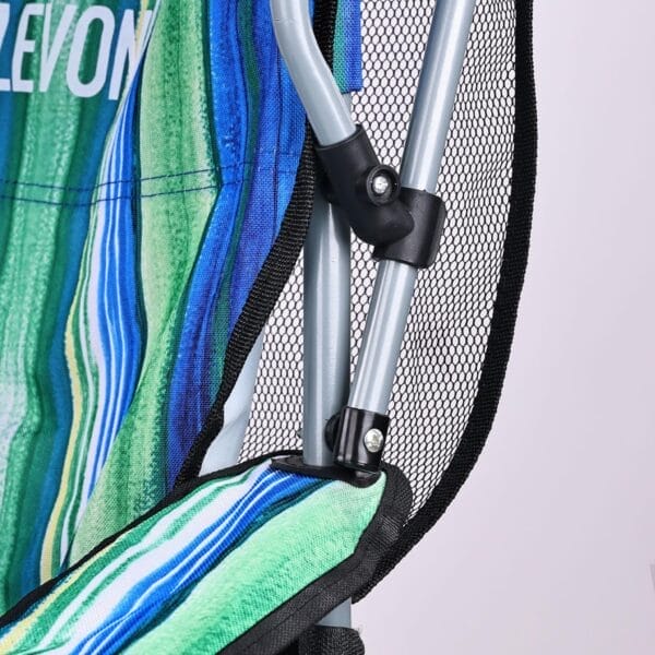 Camp Chairs with Shade Canopy Chair Folding Camping Recliner Support with Carrying Bag, Multi-Color - Image 5