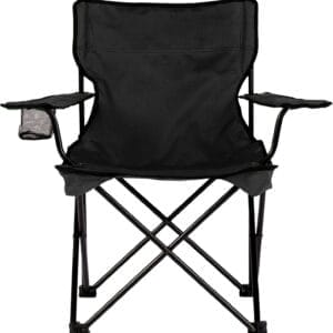 Travel Chair C-Series Rider Chair, Foldable and Portable Camping Chair, Black