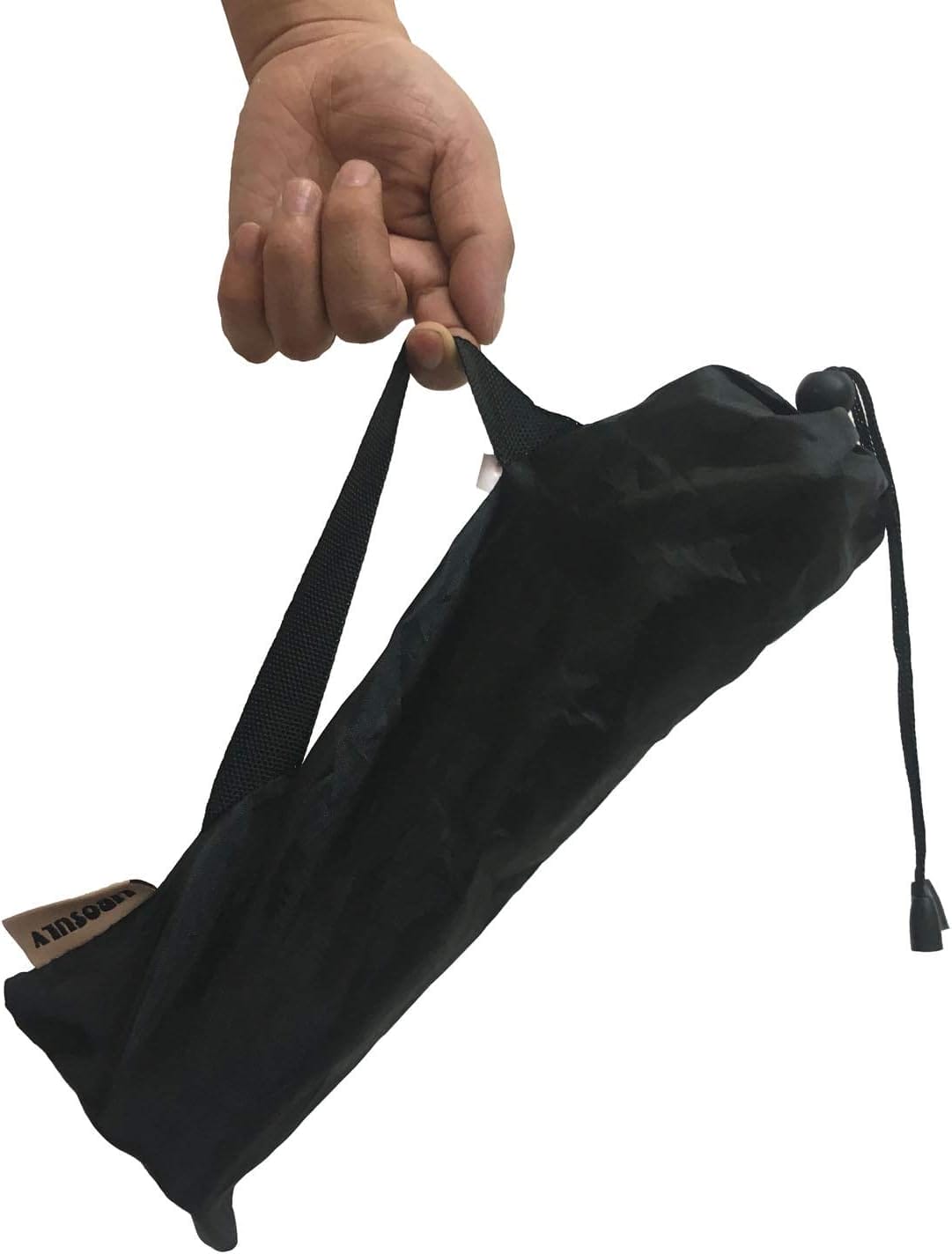 LIBOSULV Folding Camping Stool, Retractable Camping Chair, Super Compact, for Travel, Hiking, Gathering, Barbecue, with Carry Bag, Storage Size 11.61"x2.56"x2.56" - Image 6