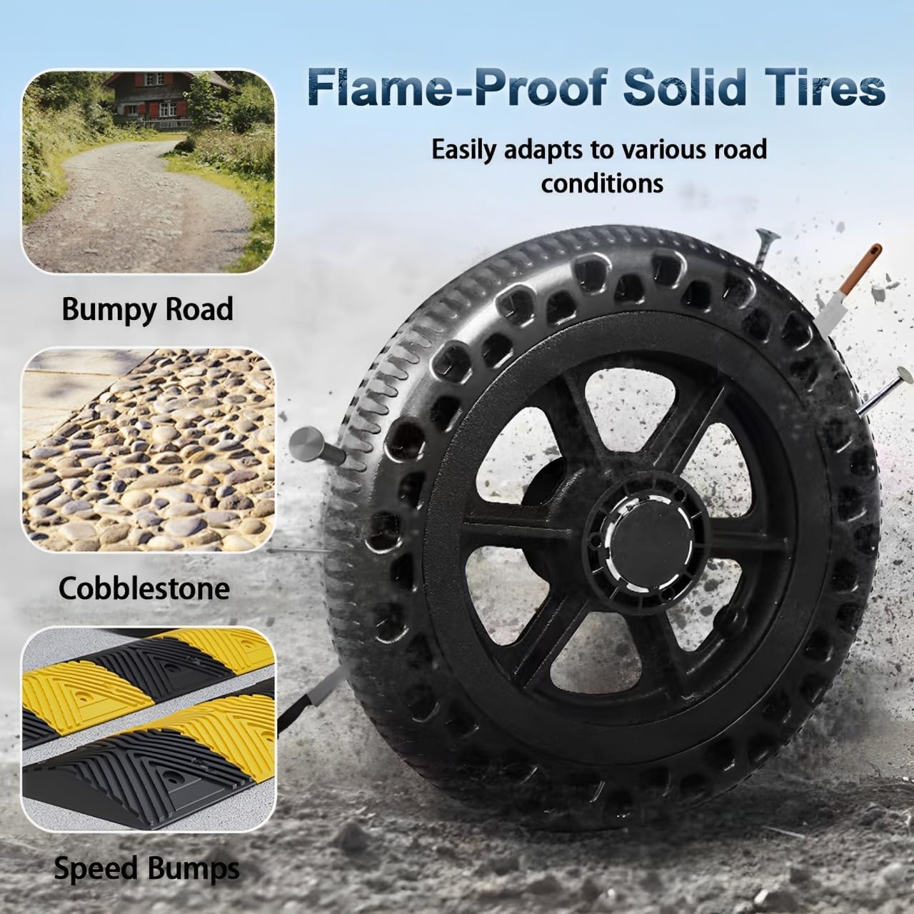 YIHAO Electric Wheelchairs for Adults, Portable Lightweight Foldable Power Wheelchairs, Weighs Only 36 lbs, Detachable Battery, Travel Motorized Wheelchair for Seniors, Airline Approved - Image 7