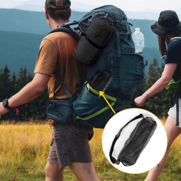 Folding Camping Chair Portable Chair Collapsible Backpacking Chair Ultra Lightweight, Compact Beach Chair with Backpack Bag - Image 4