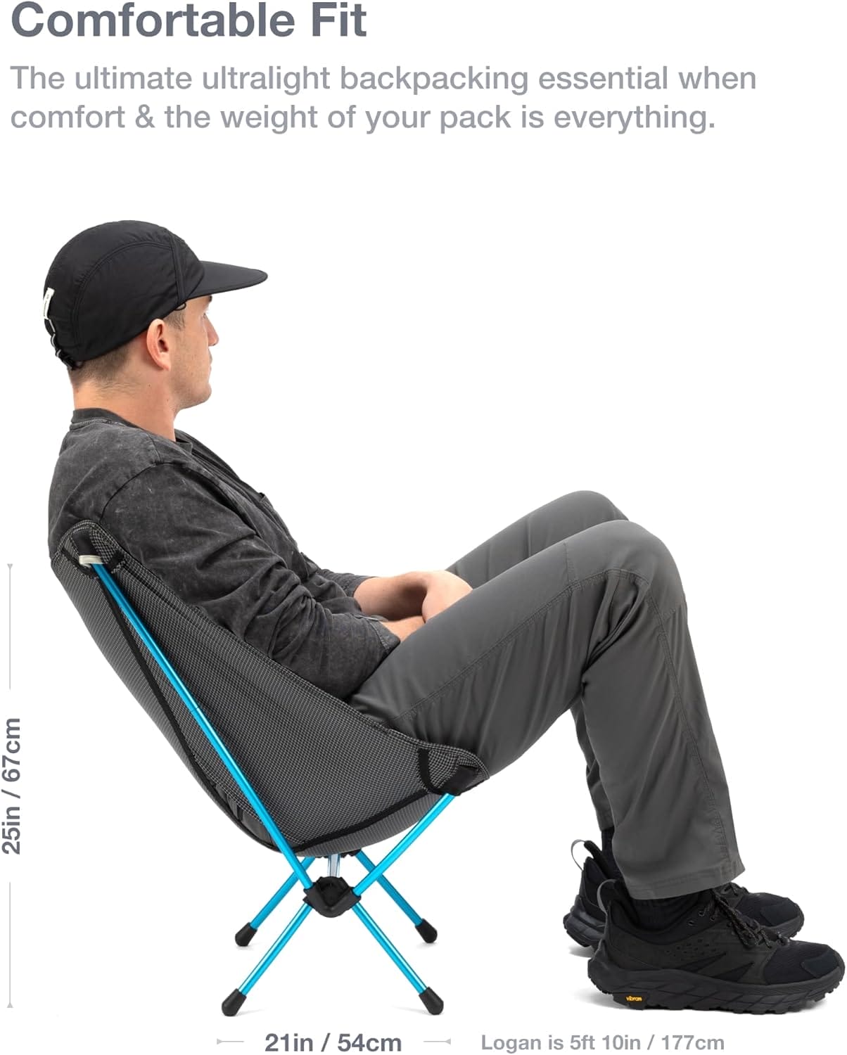 Helinox Chair Zero Ultralight Compact Camping Chair - Image 5