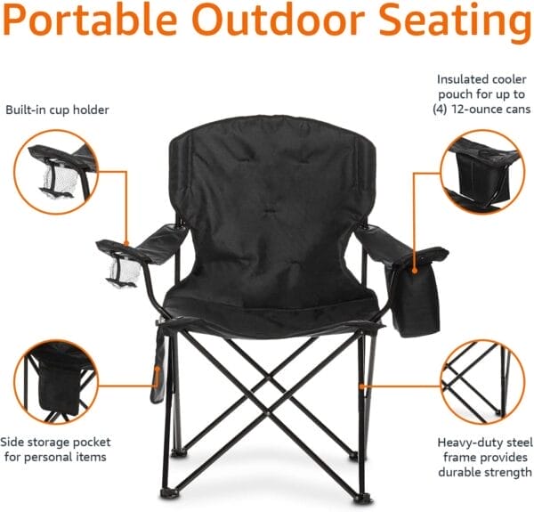 Amazon Basics Camping Chair - Image 3