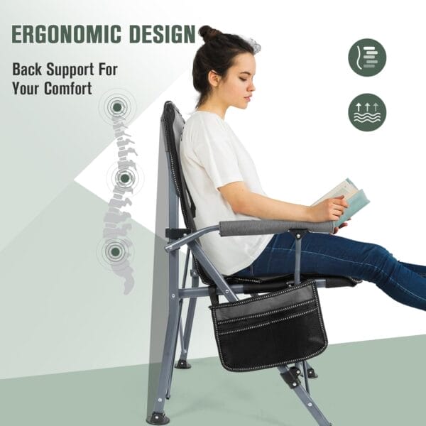 Homcosan Portable Camping Chair - Image 5