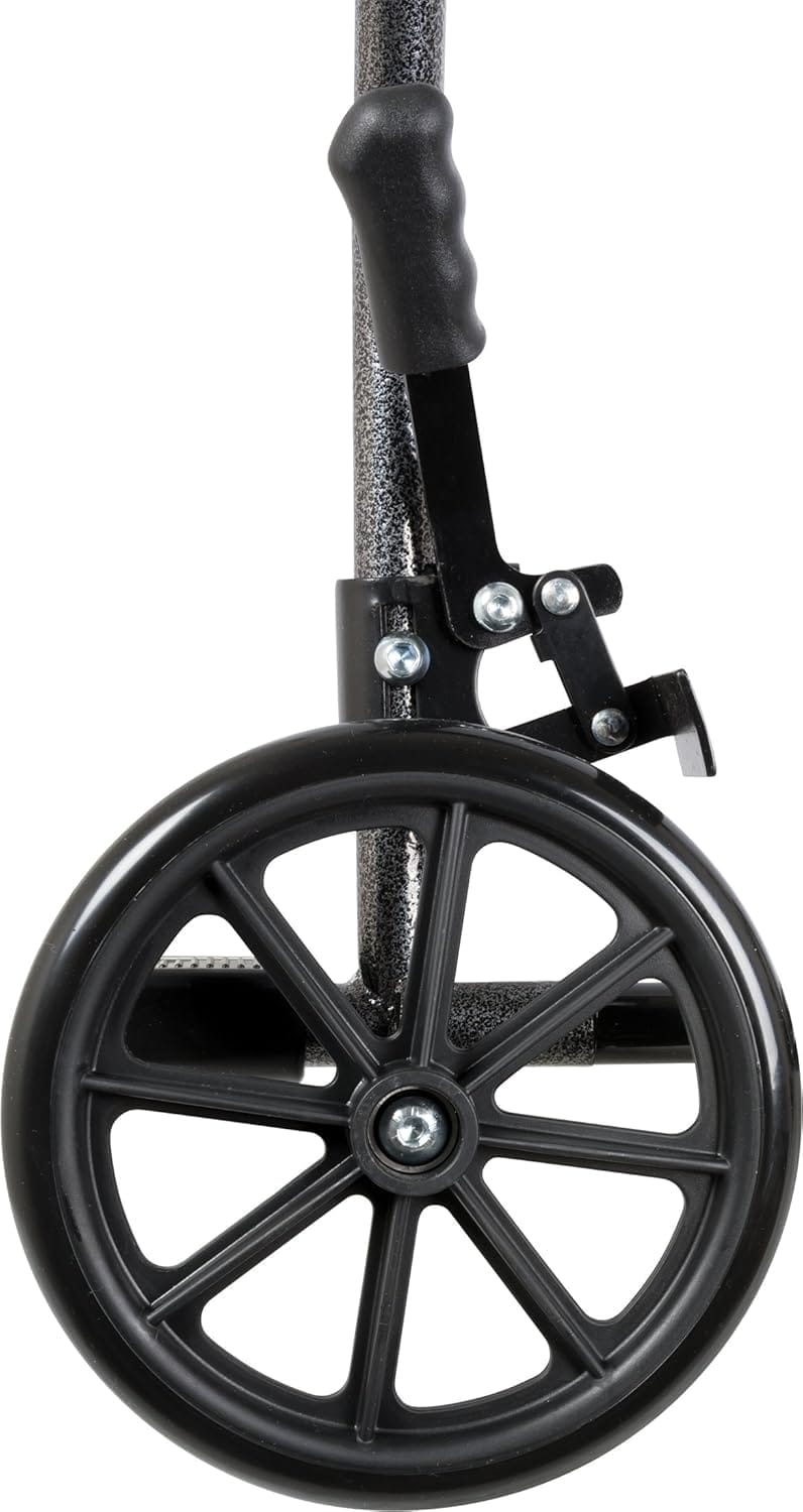 ProBasics Transport Chair Portable Wheelchair - 19-inch Seat, Full-Length Permanent Arms, Swing-Away Foot Rests - Folding Wheelchair for Travel and Transport - Image 8