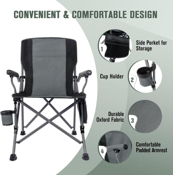 Homcosan Portable Camping Chair - Image 6