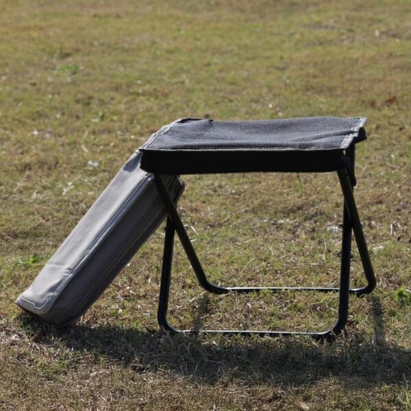 Outdoor Pocket Portable Chair,Lightweight Stool,for Camping,Hiking,Queue,shortbreak Anytime (Black, Medium) - Image 3