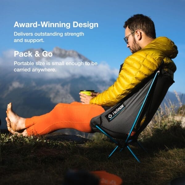 Helinox Chair Zero Ultralight Compact Camping Chair - Image 4