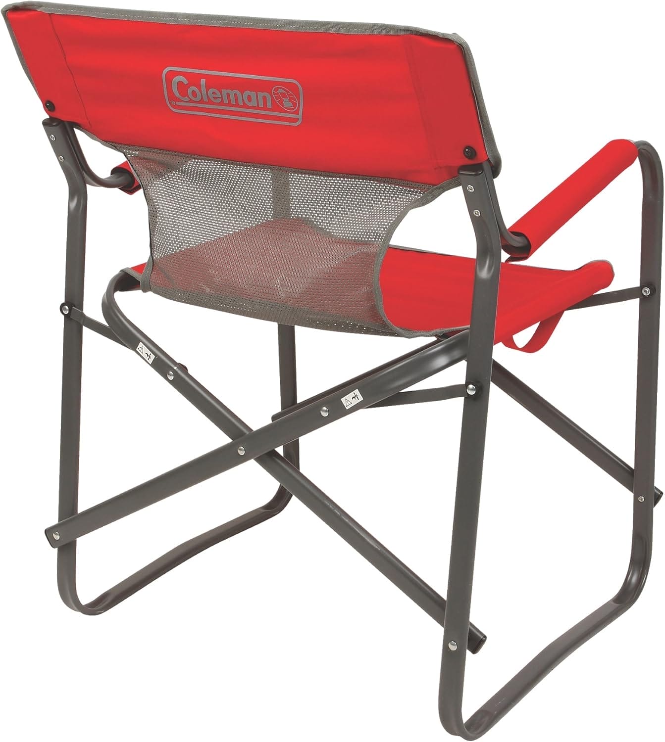 Coleman Outpost Breeze Folding Camp Chair with Cooling Mesh Back, Portable Outdoor Chair Supports up to 300lbs - Image 3
