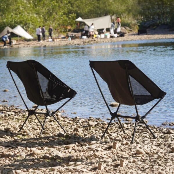 NewDoar 2 Pac Camping Chairs 2 Pack, Collapsible Portable Compact Chair, with Carrying Bag Lightweight Small Folding Chair, for Hiking & Beach & Fishing Lawn Concert - Image 3