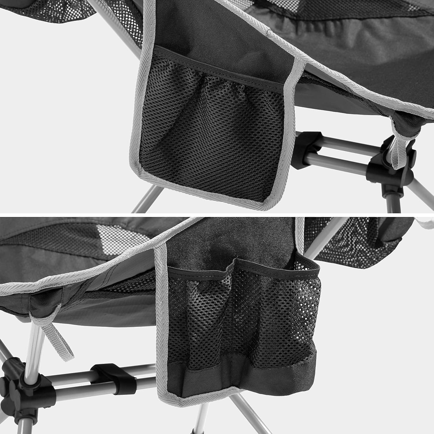 Ubon Camping Backpacking Chair Portable Folding Chairs with Carry Bag for Adults Hiking Camping Picnic - Image 3